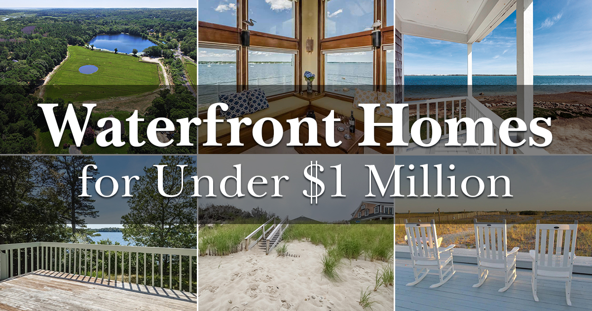 Waterfront Homes for Under 1 Million Robert Paul Properties
