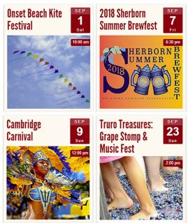 September Concierge Calendar of Events