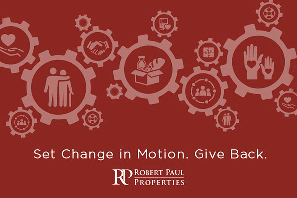 Set Change in Motion. Give Back