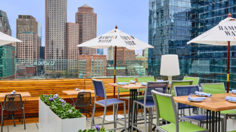 Deck 12 Boston, rooftop bar