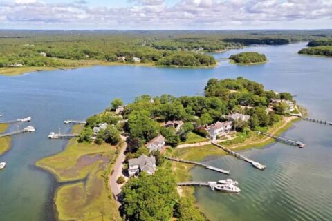 Aerial view of Daniels Island