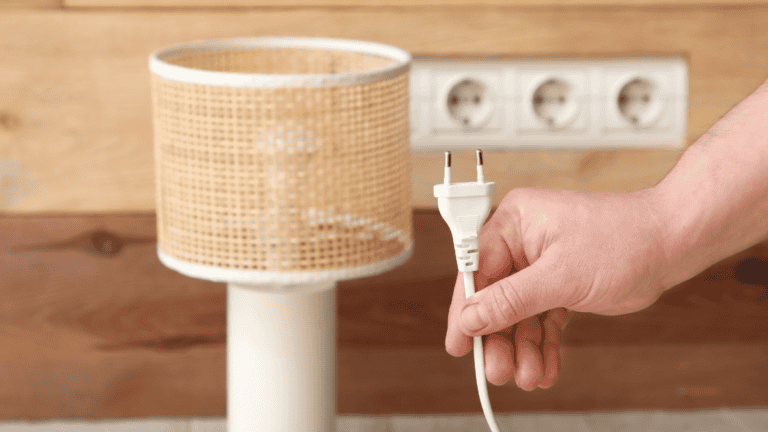 unplugging electronics to reduce energy use at home
