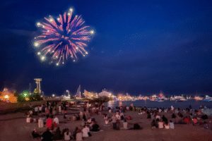 Provincetown 4th of July fireworks