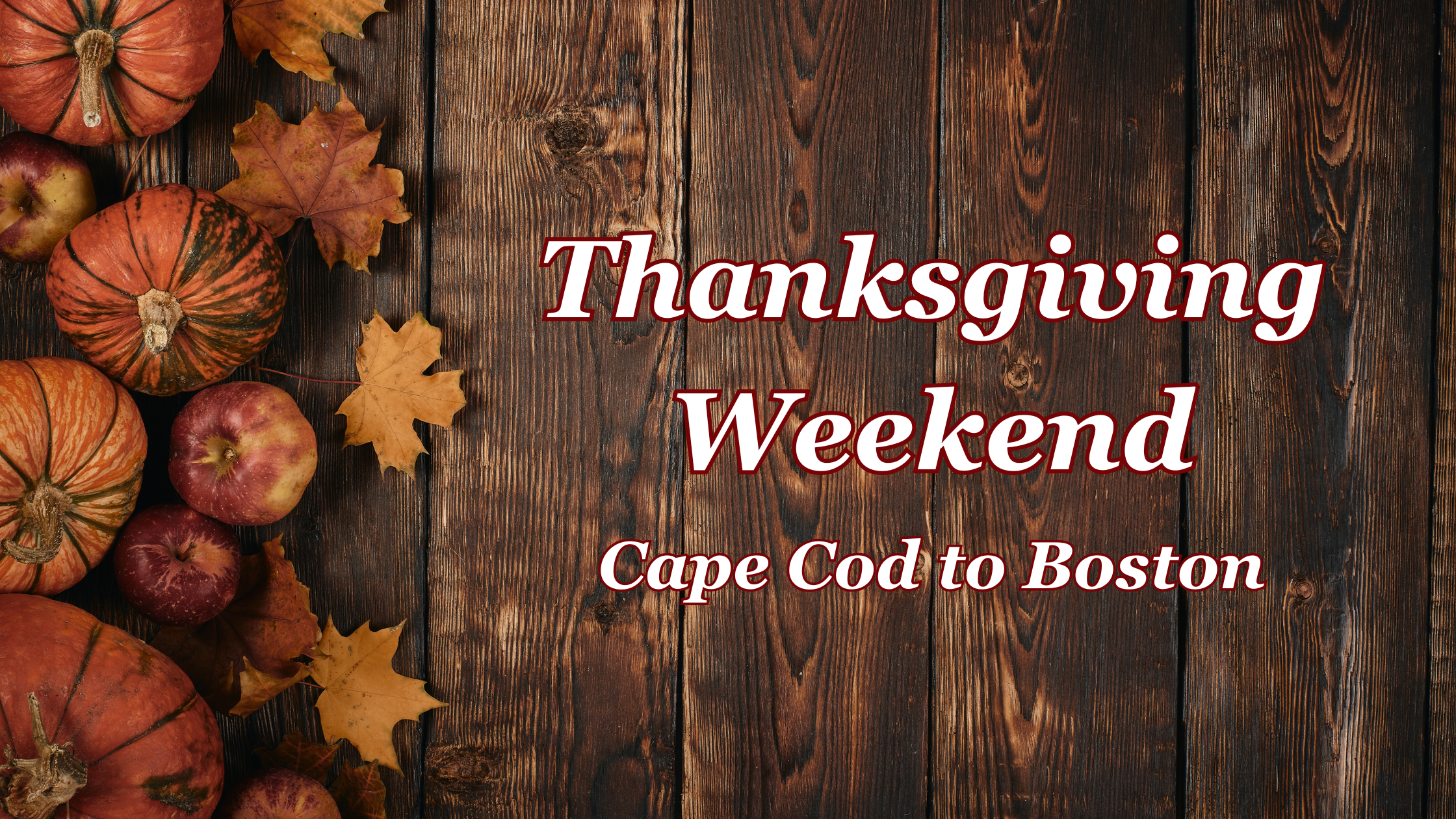 Happy Thanksgiving Weekend from Robert Paul Properties