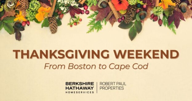 Thanksgiving Weekend From Boston to Cape Cod - Main blog image with title text