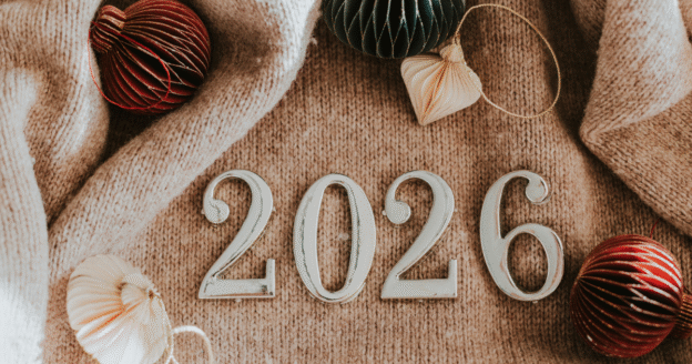 Stock Image representing the new year - 2026