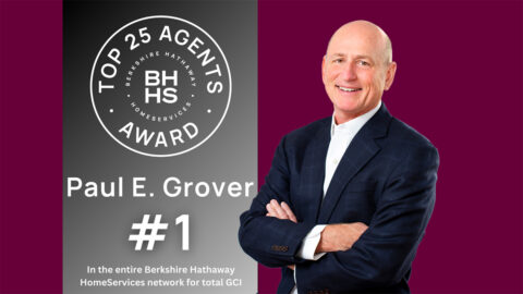 Paul E. Grover #1 Top Agent Award
