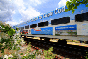 CapeFlyer train from Cape Cod to Boston