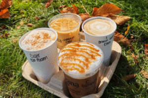 Nirvana Coffee Co. in Barnstable, MA Fall beverages
