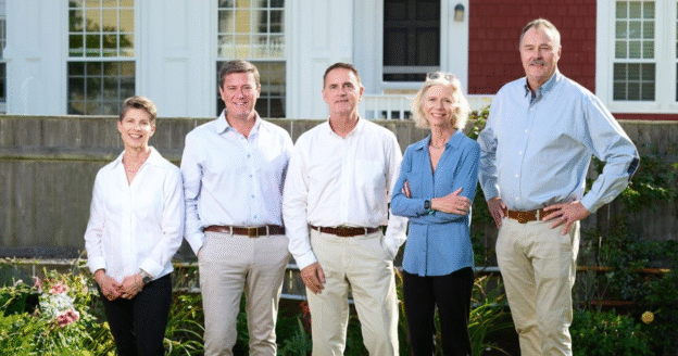 Team photo of the Holmes Group in Provincetown, MA