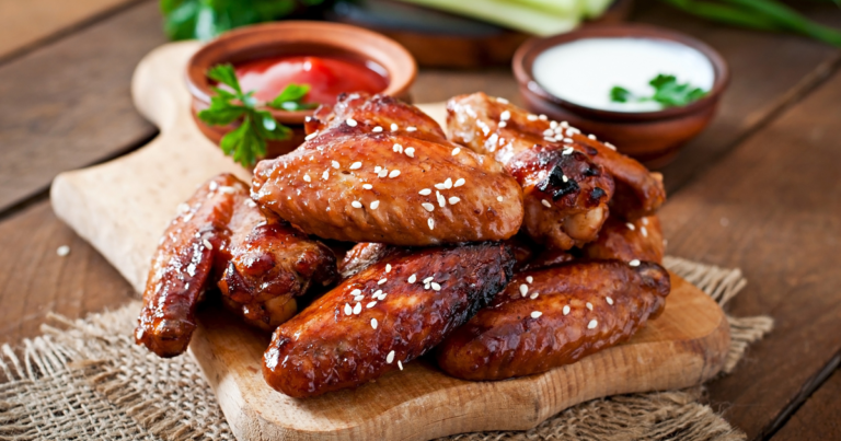 Teriyaki Wings at Simply Divine Pizza Co. in Falmouth, Massachusetts