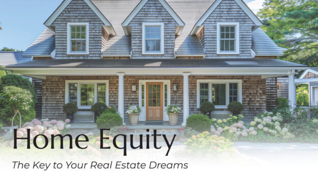Home Equity - The Key to Your Real Estate Dreams over coastal Massachusetts home