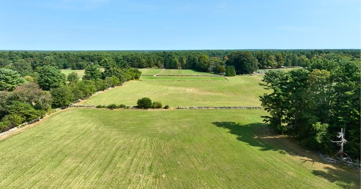 East Over Reservation open fields and stone walls Rochester Massachusetts