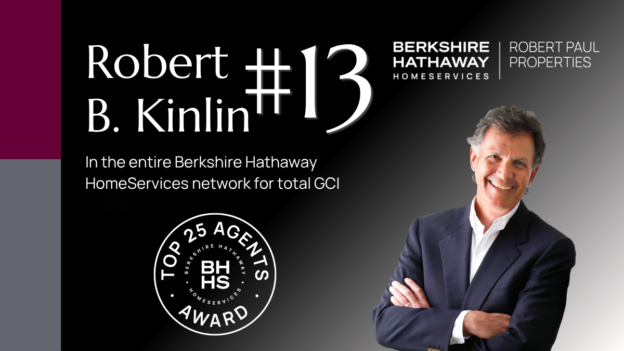 Robert Kinlin Ranked #13 in the entire Berkshire Hathaway HomeServices Network for 2025