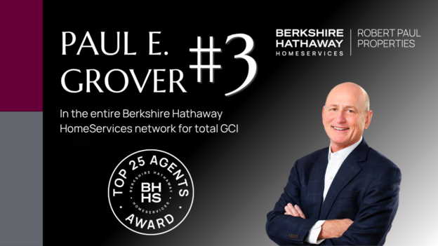 Paul E. Grover Ranked #3 Globally in Berkshire Hathaway HomeServices Network